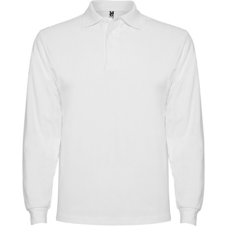POLO ROLY ESTRELLA M/L BLANCO