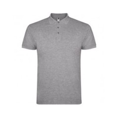 POLO ROLY STAR M/C GRIS