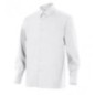 CAMISA VELILLA 529 MANGA LARGA BLANCA