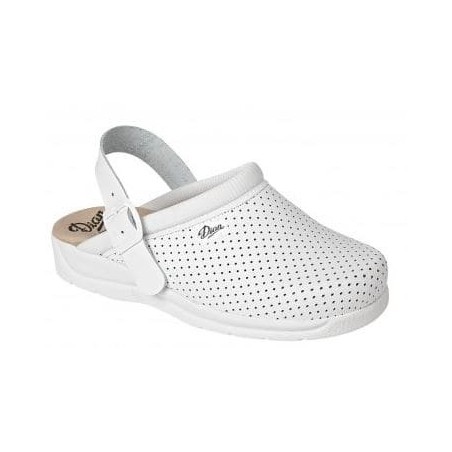 ZUECO DIAN PISA CORREA BLANCO