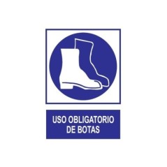 SEÑAL OBLIGATORIO BOTAS 210X300