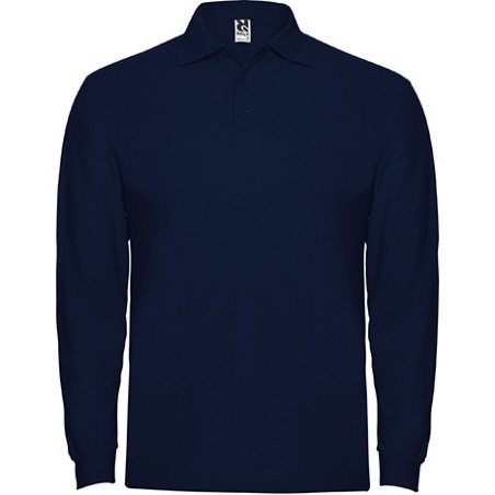 POLO ROLY ESTRELLA M/L MARINO