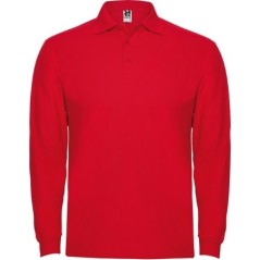 POLO ROLY ESTRELLA M/L ROJO