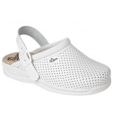 ZUECO DIAN PISA CORREA BLANCO